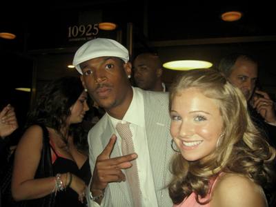 Ashley Rose and Marlon Wayans at the Little Man Premiere