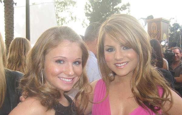 Ashley Rose and JoJo at the AMA's