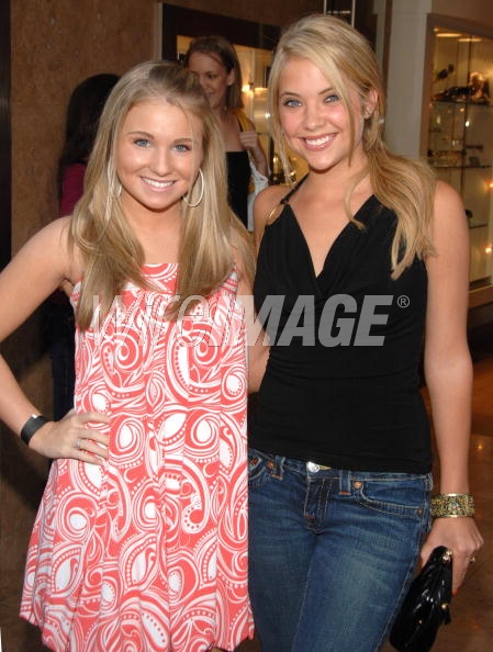 Ashley Rose and Ashley Benson at Roberto Cavali Sunglasses Event