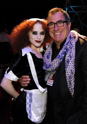 Kenny Ortega and Evan Rachel Wood at event of The Rocky Horror Picture Show (1975)