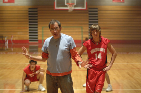 Kenny Ortega and Zac Efron in High School Musical (2006)