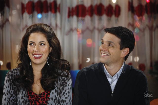 Still of Ralph Macchio and Ana Ortiz in Ugly Betty (2006)