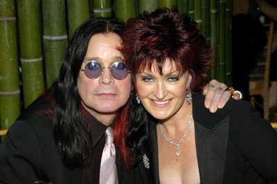 Ozzy Osbourne and Sharon Osbourne