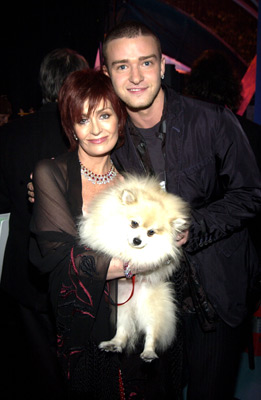 Justin Timberlake and Sharon Osbourne