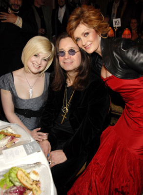 Ozzy Osbourne, Sharon Osbourne and Kelly Osbourne