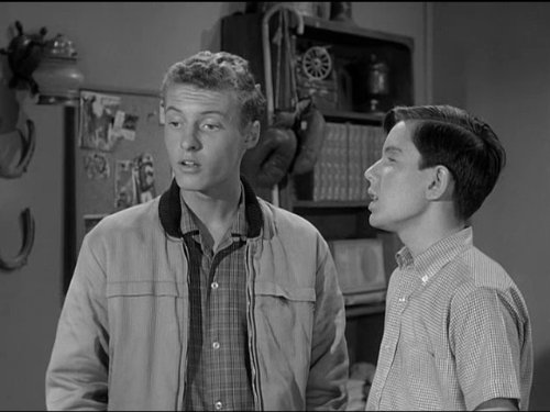 Still of Jerry Mathers and Ken Osmond in Leave It to Beaver (1957)