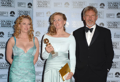 Harrison Ford, Virginia Madsen and Diana Ossana