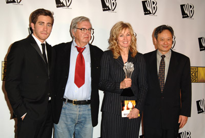 Ang Lee, Jake Gyllenhaal, Larry McMurtry and Diana Ossana
