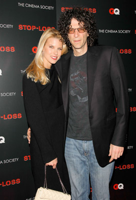 Howard Stern and Beth Stern at event of Stop-Loss (2008)