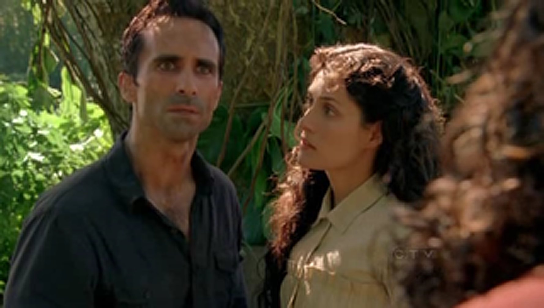 Still of Nestor Carbonell and Mirelly Taylor on Lost