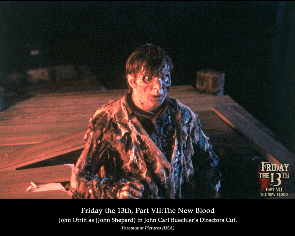 John Otrin as John Shepard in 'John Carl Buechler's director's cut of Friday the 13th, Part VII, The New Blood.
