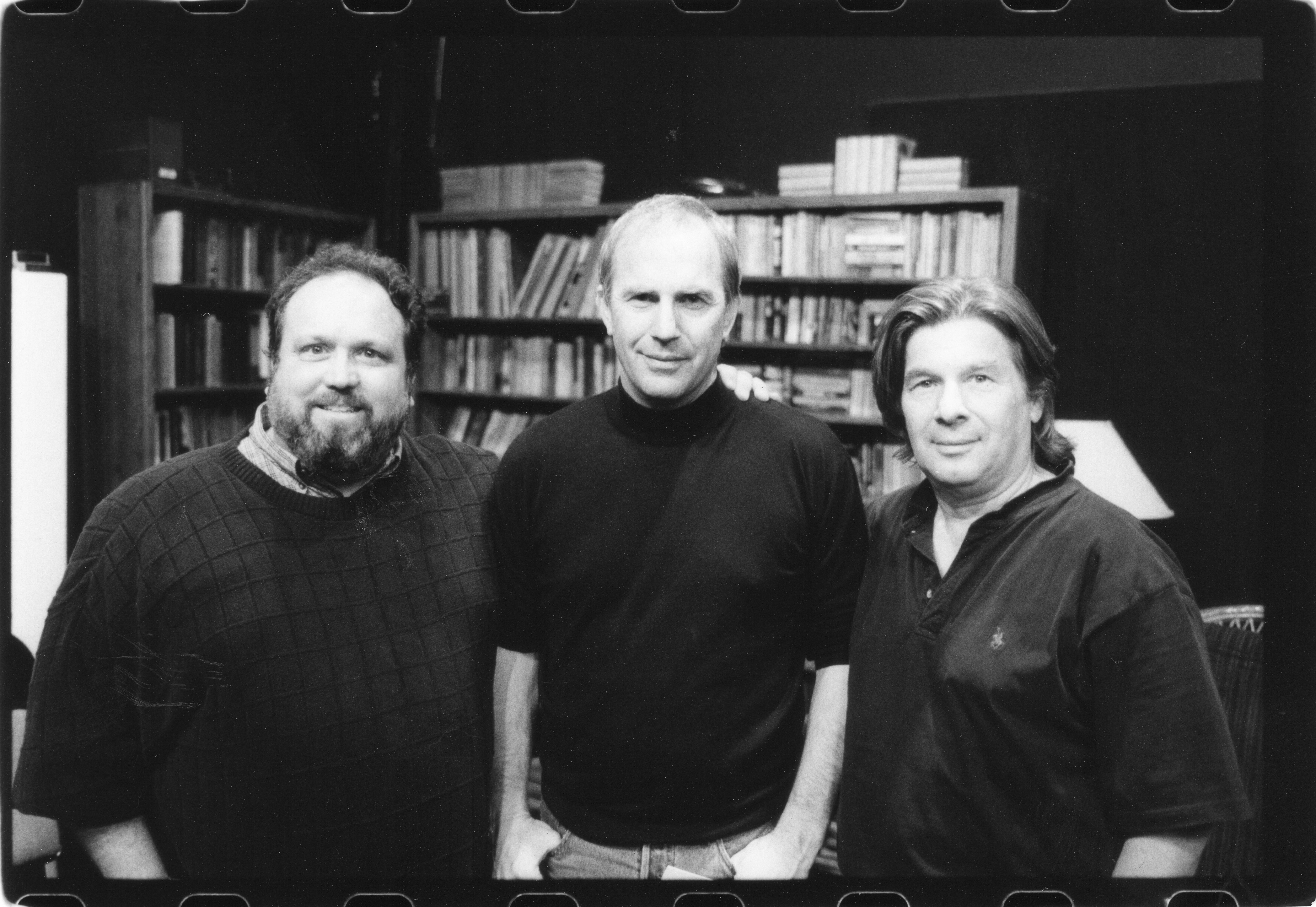 Gregory Avellone, Kevin Costner,and John Otrin at the 