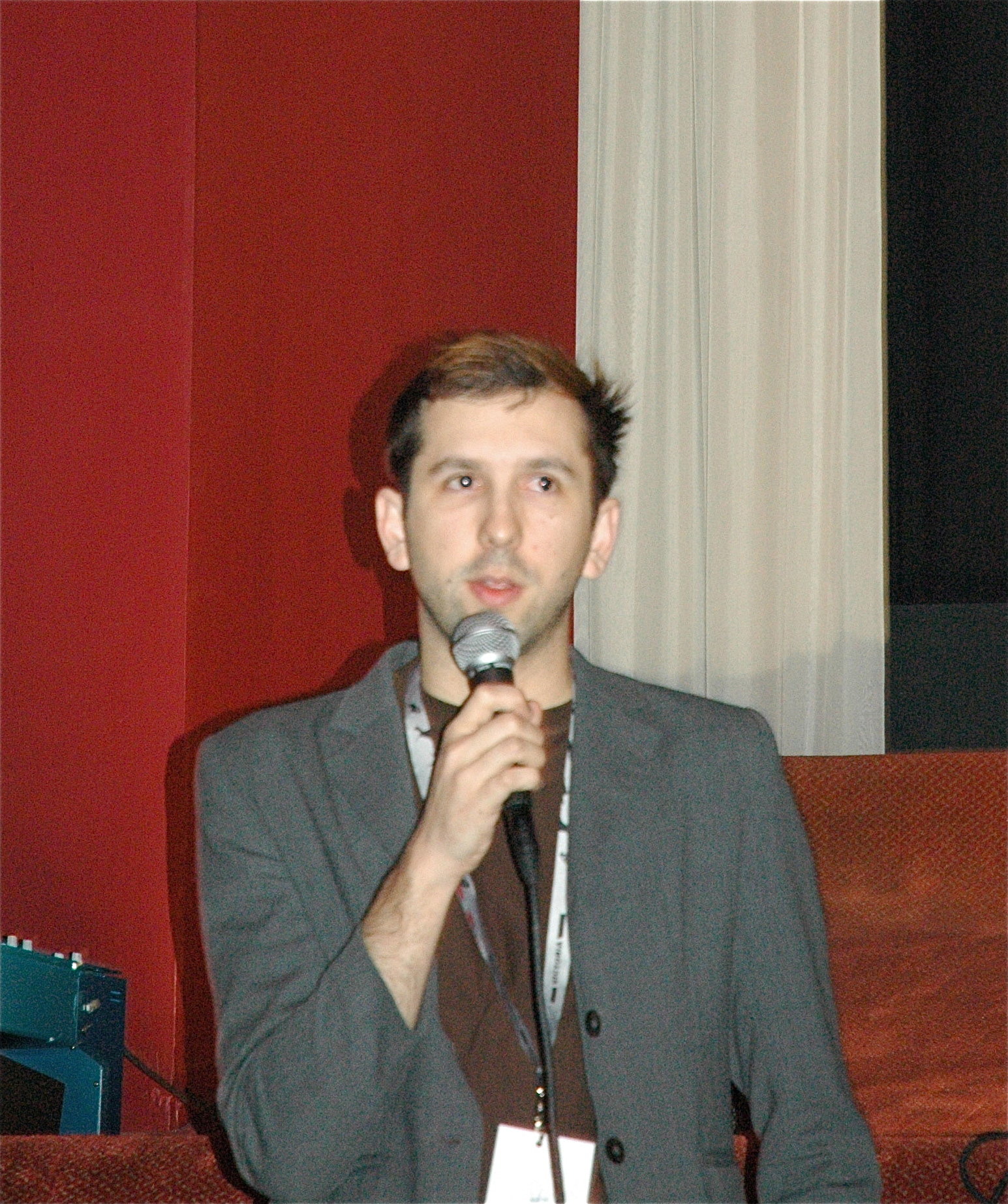 Mike Ott at the 2007 Indie Lisboa International Film Festival in Portugal.