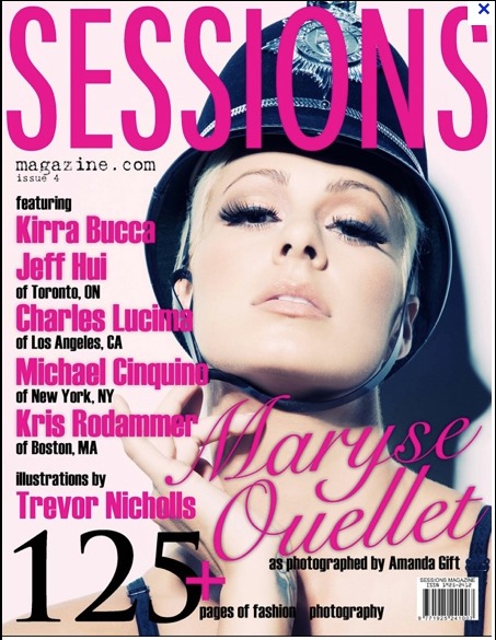 Maryse Ouellet on the Cover of Canadian Fashion Magazine SESSIONS
