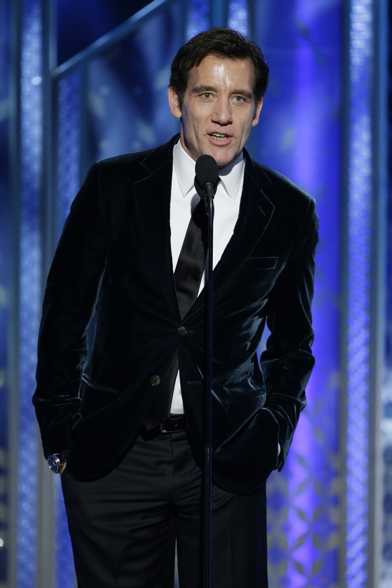 Clive Owen at event of The 72nd Annual Golden Globe Awards (2015)