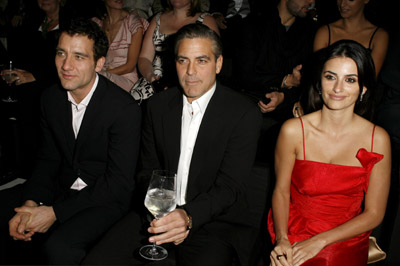 George Clooney, Penélope Cruz and Clive Owen