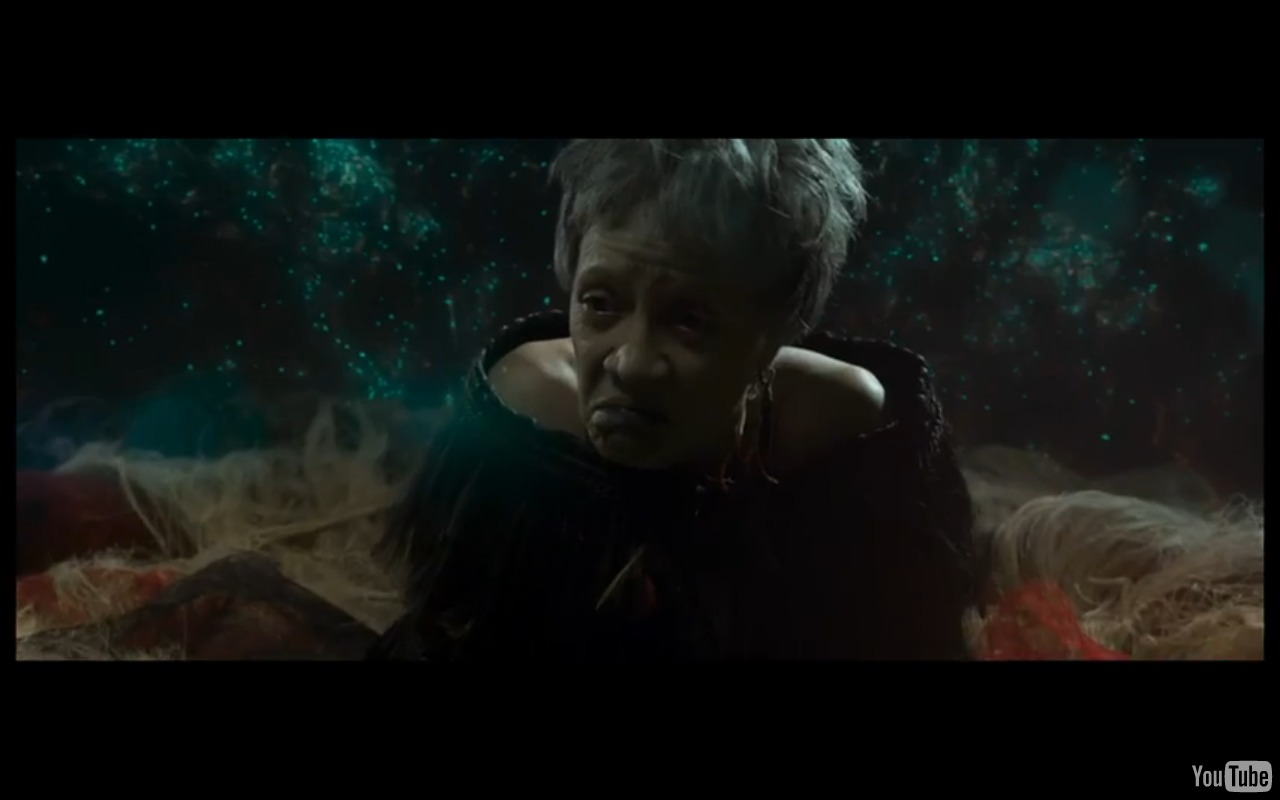 Hongi's Grandmother in The Dead Lands directed by Toa Fraser. 2014