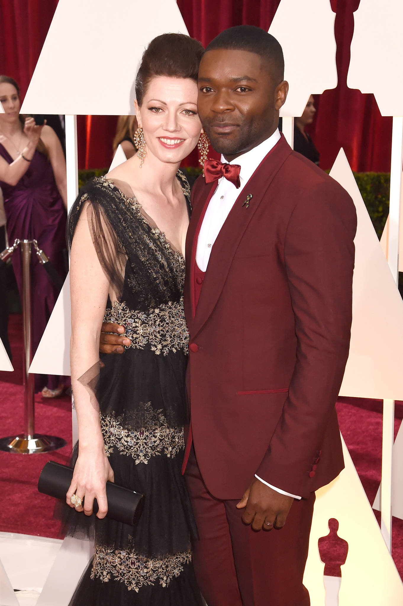 David Oyelowo and Jessica Oyelowo at event of The Oscars (2015)