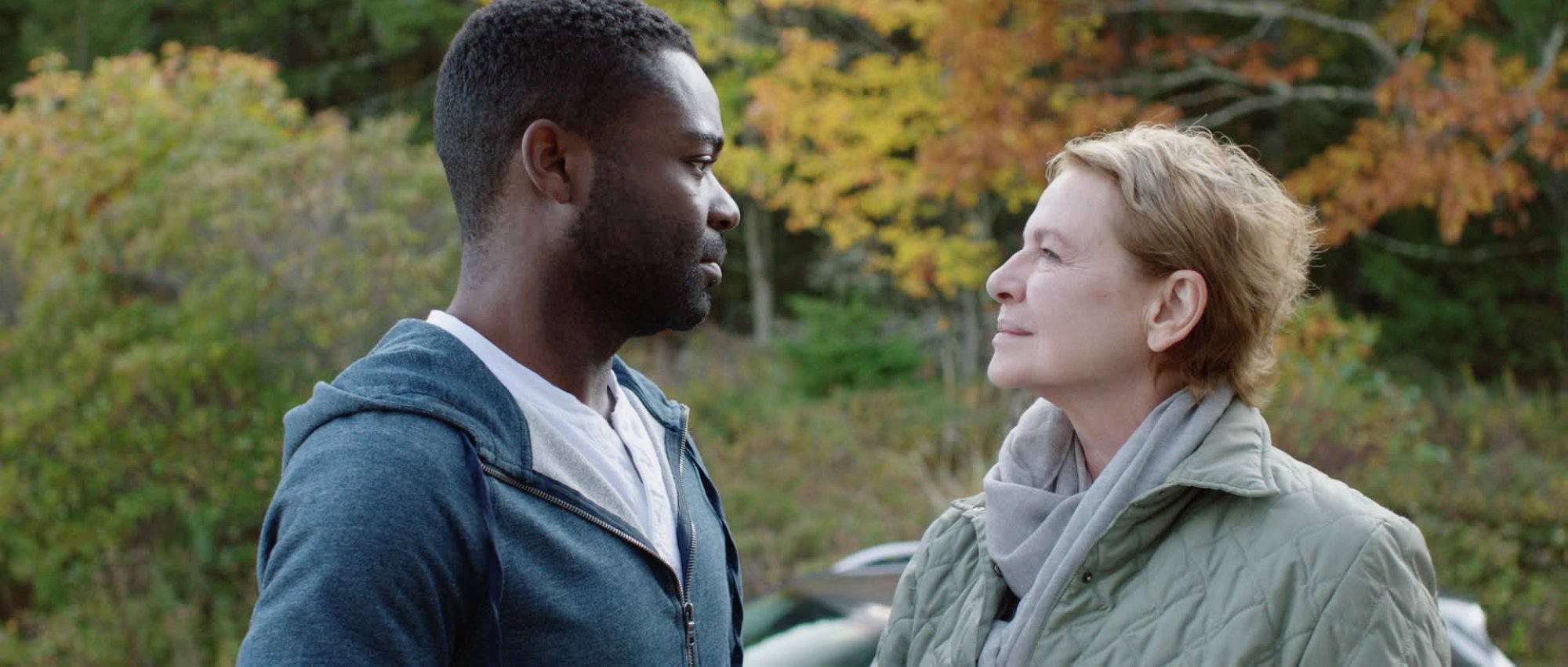 Still of Dianne Wiest and David Oyelowo in Five Nights in Maine (2015)