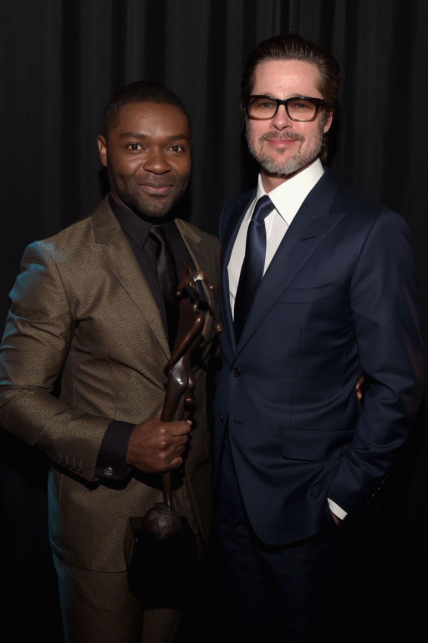 Brad Pitt and David Oyelowo