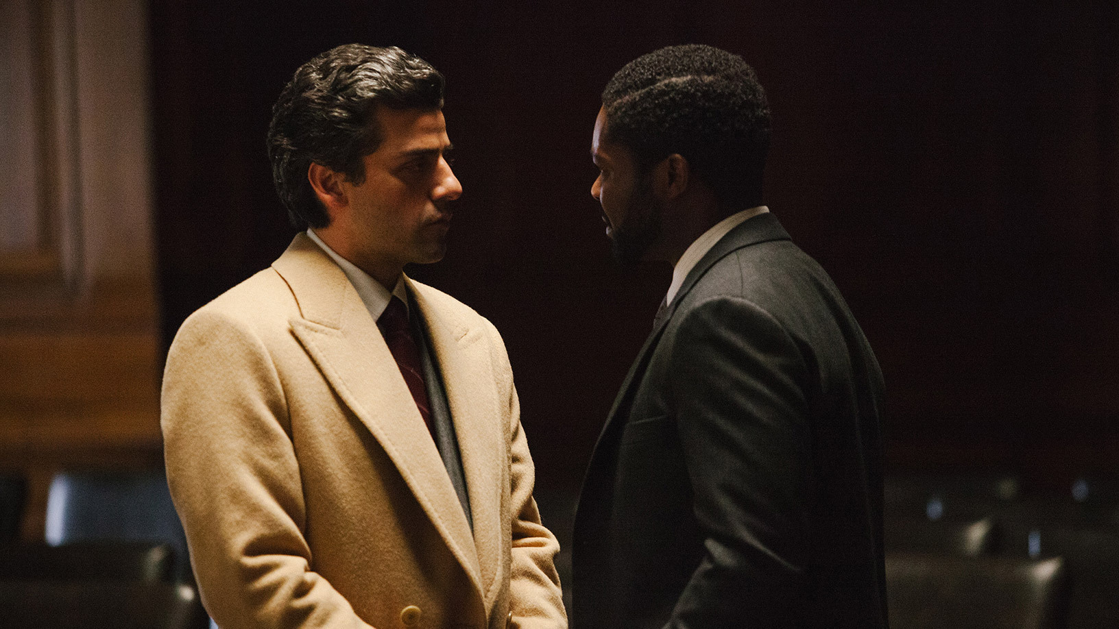 Still of David Oyelowo and Oscar Isaac in A Most Violent Year (2014)