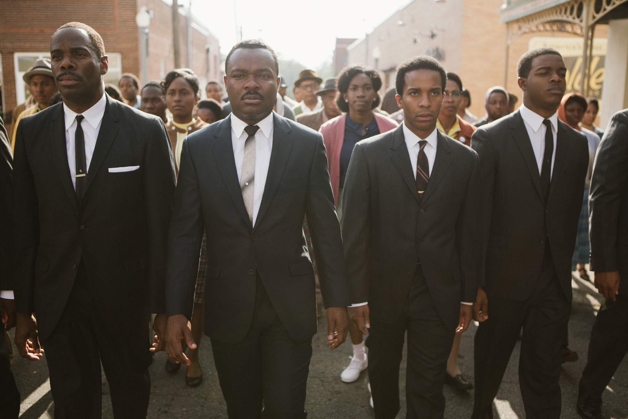 Still of Colman Domingo, David Oyelowo, André Holland and Stephan James in Selma (2014)