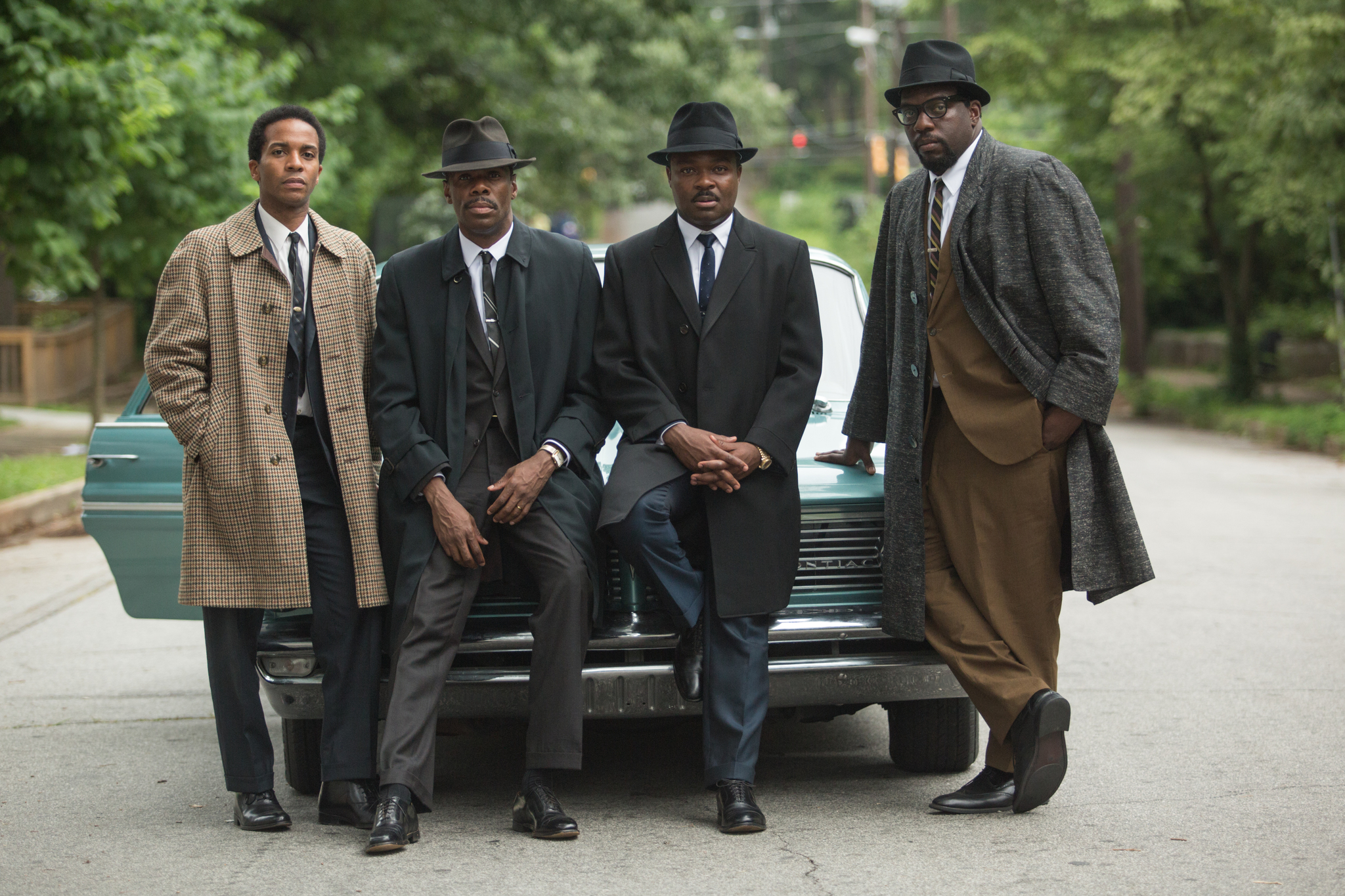 Still of Colman Domingo, Omar J. Dorsey, David Oyelowo and André Holland in Selma (2014)