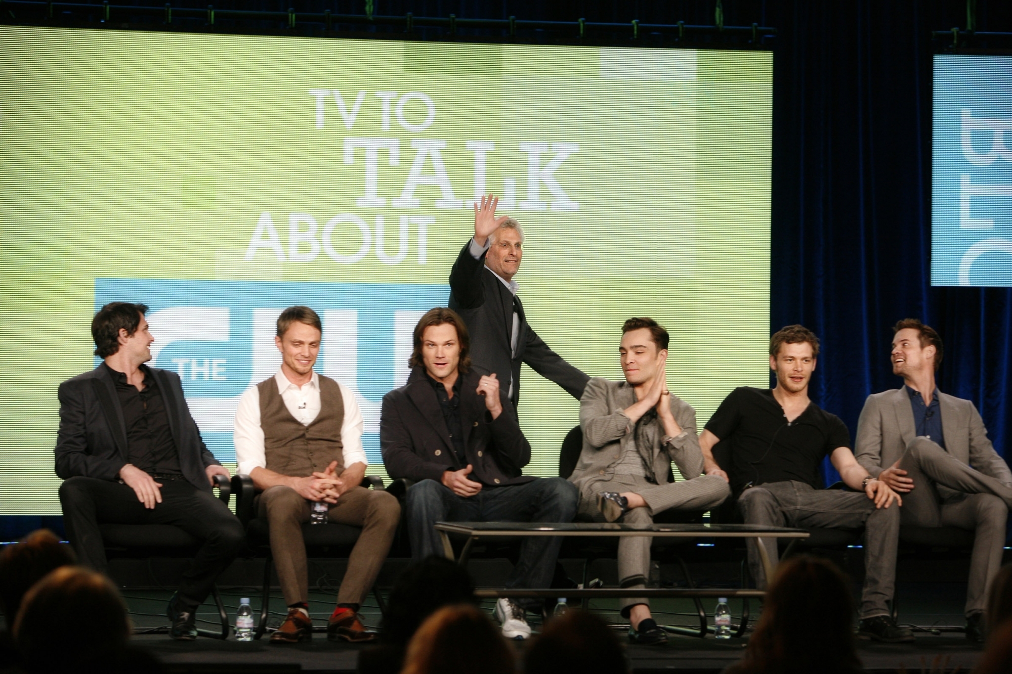 Joseph Morgan, Jared Padalecki, Shane West, Wilson Bethel, Mark Pedowitz and Ed Westwick