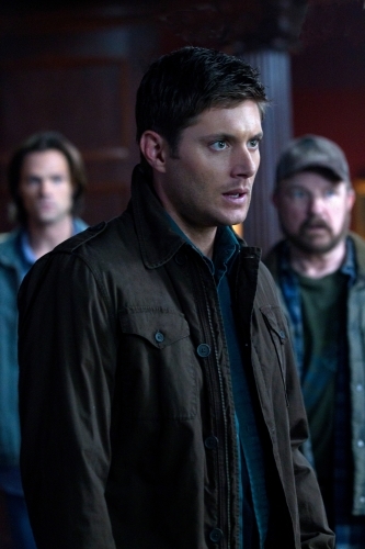 Still of Jensen Ackles and Jared Padalecki in Supernatural (2005)