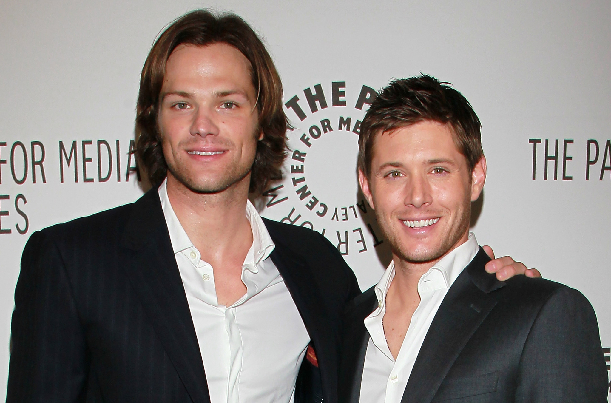 Jensen Ackles and Jared Padalecki at event of Supernatural (2005)