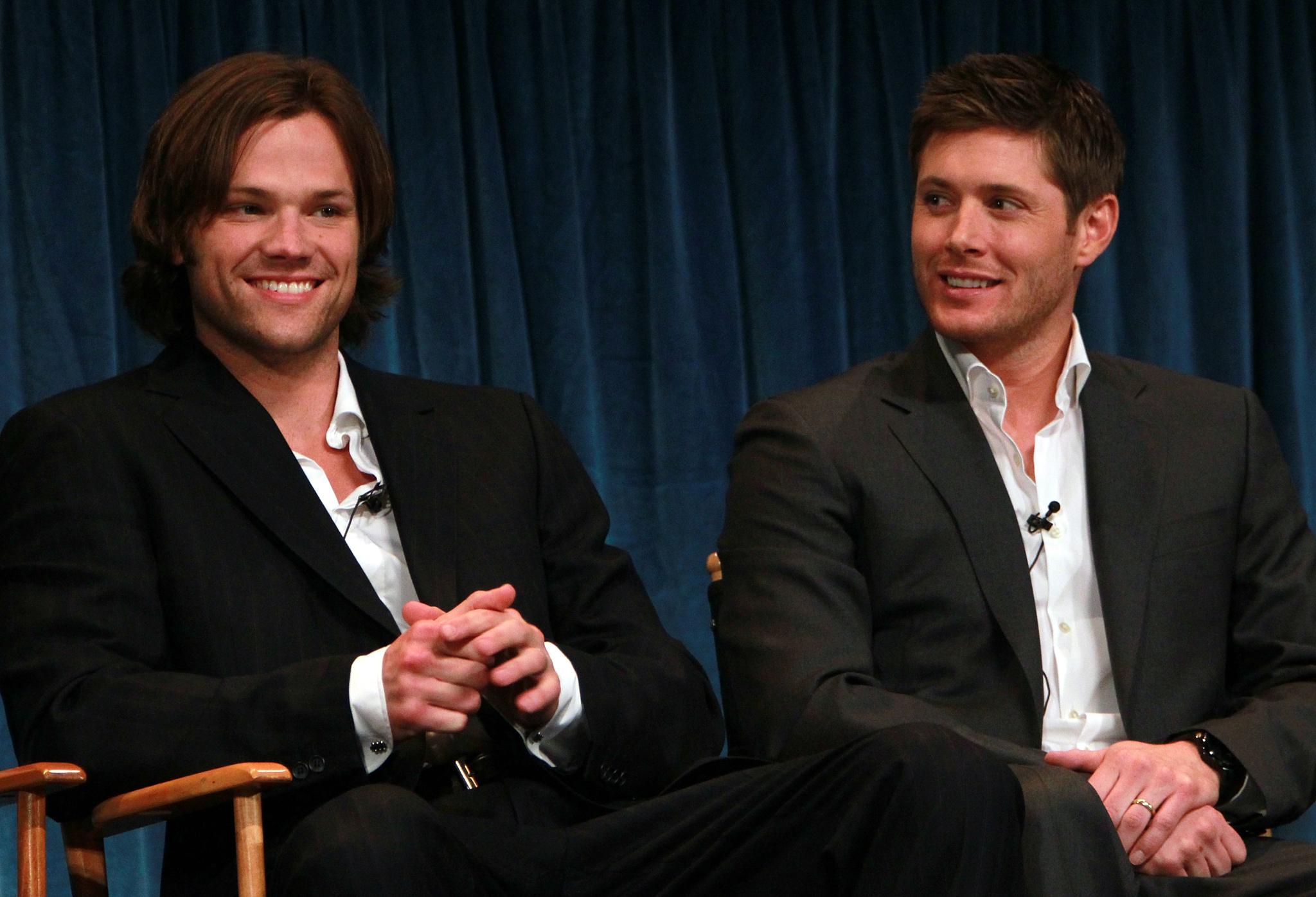 Jensen Ackles and Jared Padalecki at event of Supernatural (2005)