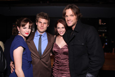 Jared Padalecki, Amanda Righetti, Danielle Panabaker and Travis Van Winkle at event of Penktadienis, 13-oji (2009)