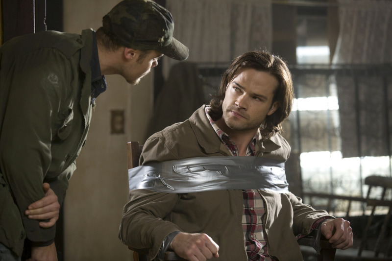 Still of Jared Padalecki and Reilly Dolman in Supernatural (2005)