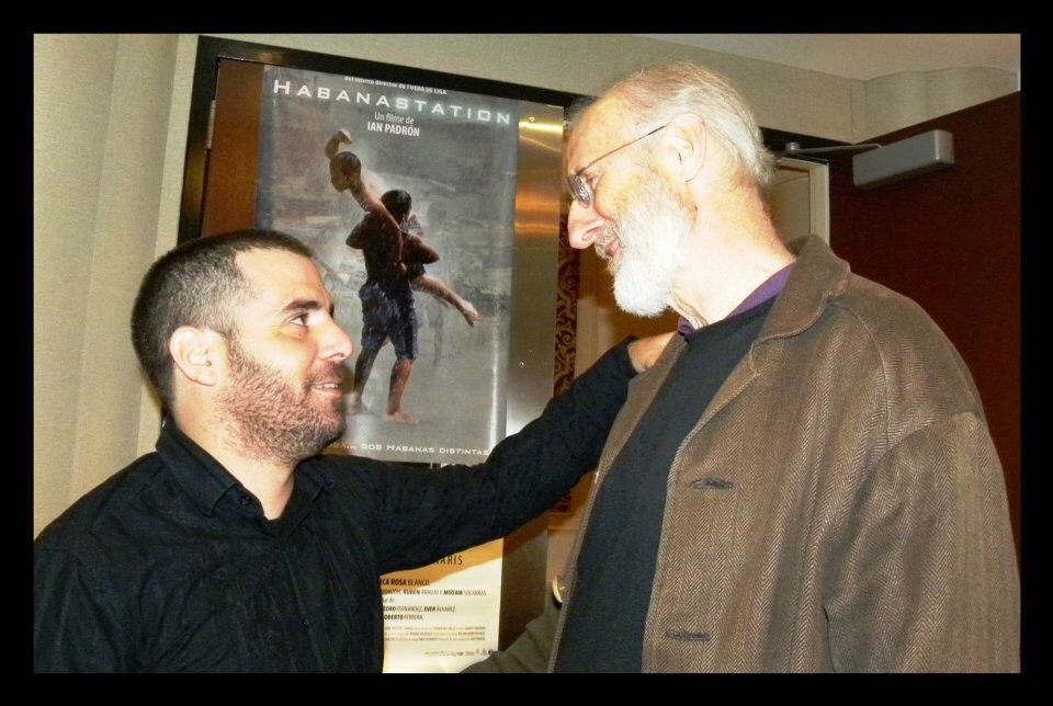 With James Cromwell