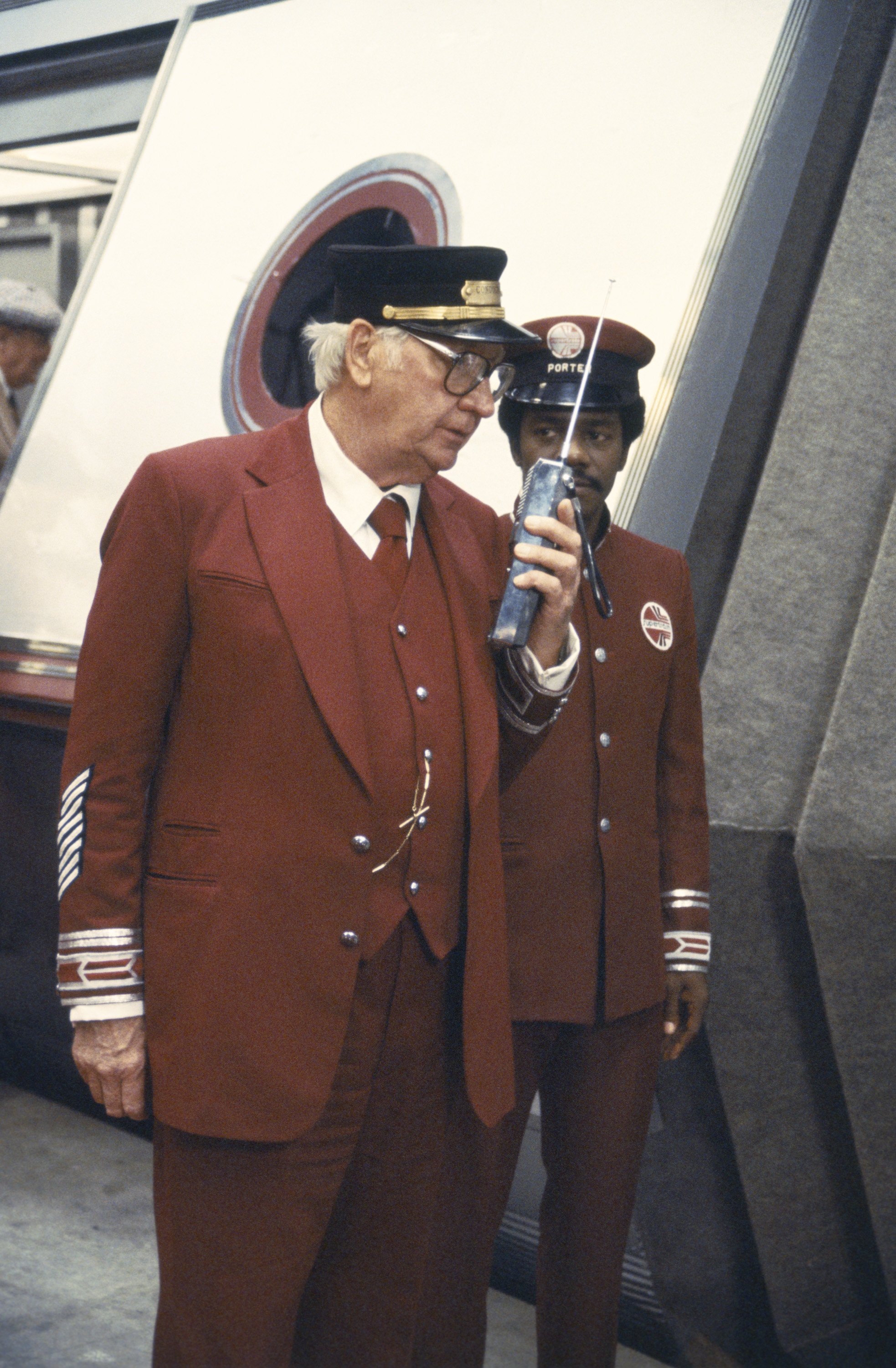 Still of Edward Andrews and Harrison Page in Supertrain (1979)