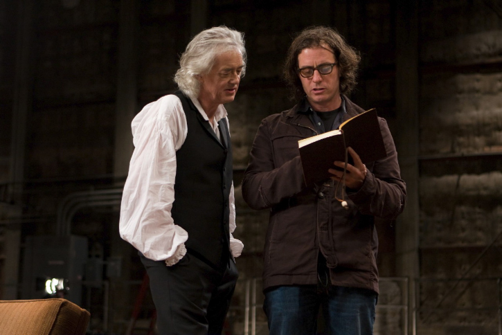 Still of Davis Guggenheim and Jimmy Page in It Might Get Loud (2008)