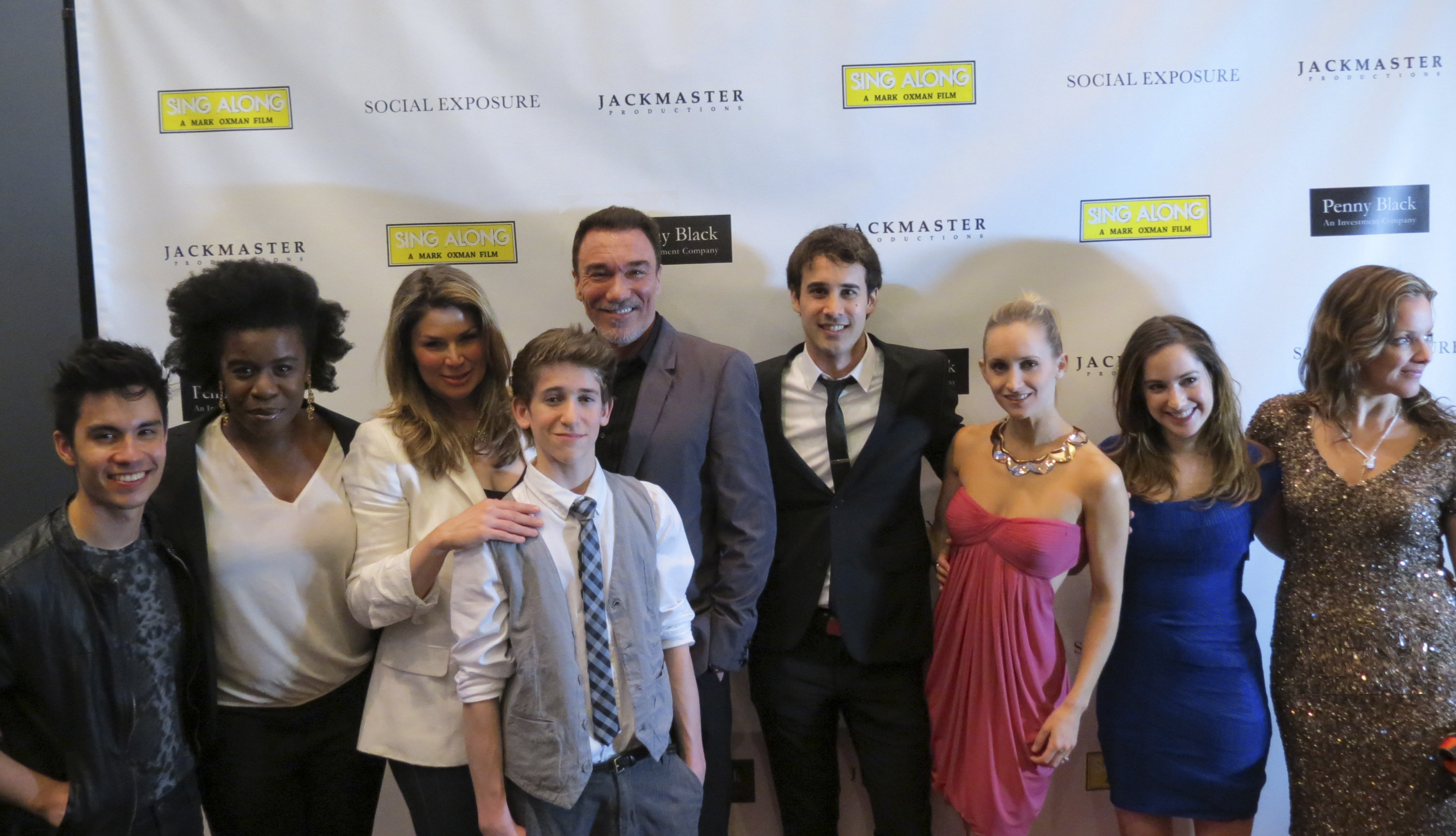 Sam Tsui, Uzo Aduba, Heidi Blickenstaff, Myles Erlick, Patrick Page, Mark Oxman, Cassandra Taylor, Remy Zaken and Alice Ripley