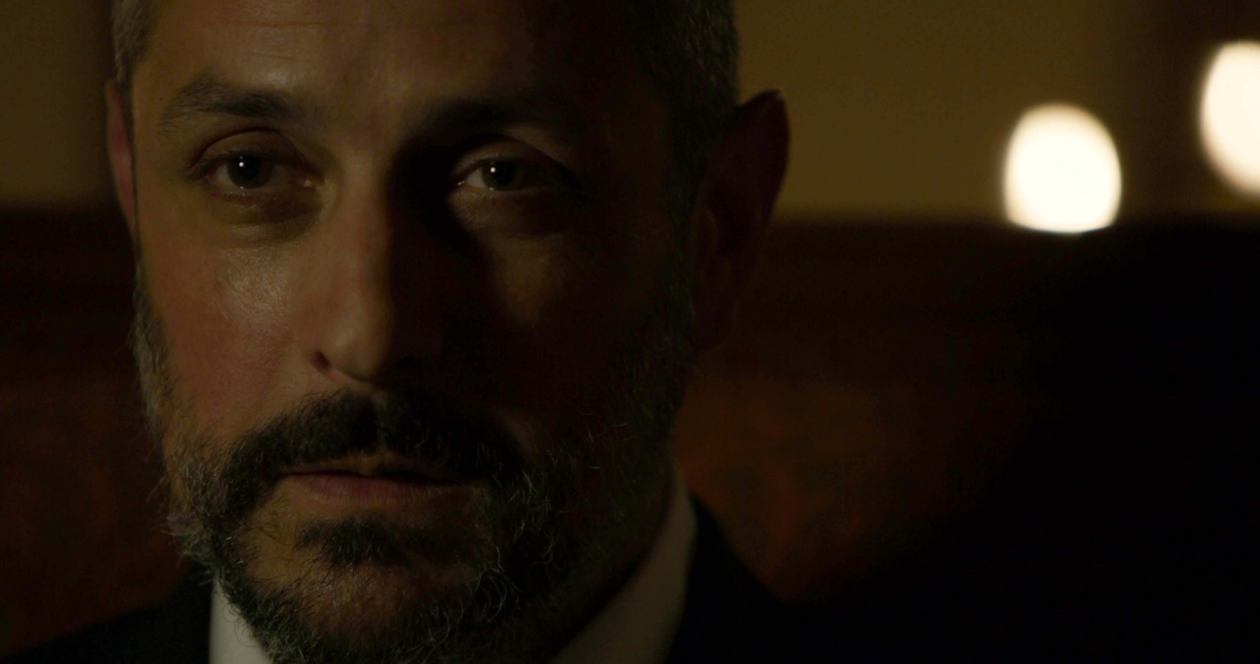 ASTORIA - Actor Theo Pagones as the Man.