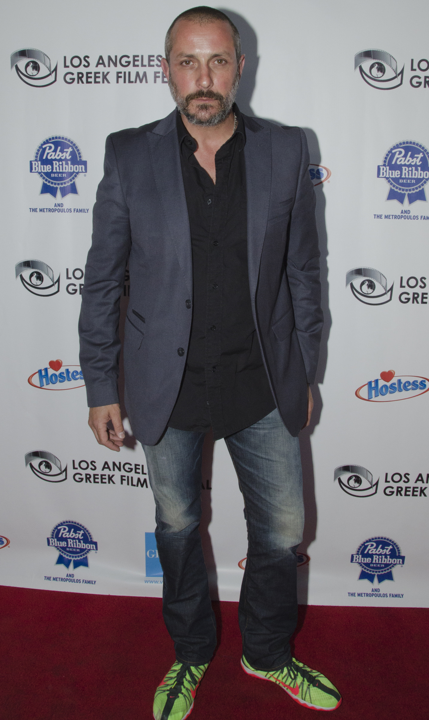 Theo Pagones at the opening Night of the Los Angeles Greek Film Festival