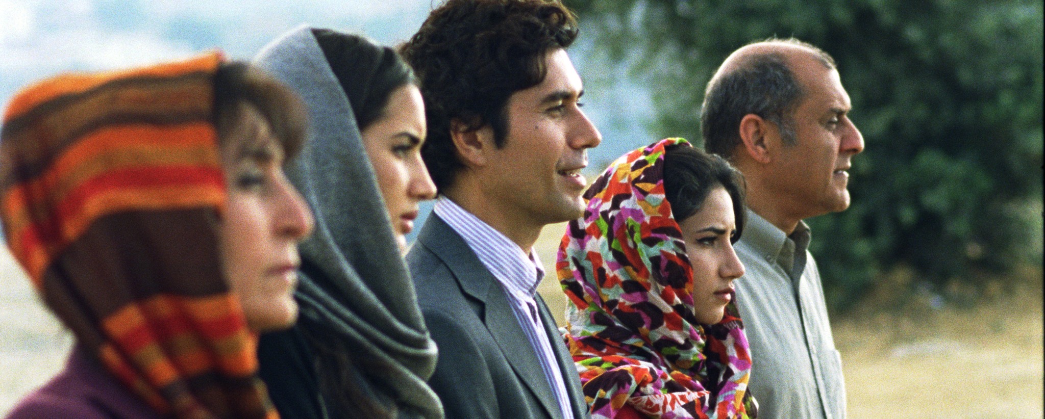 Still of Nasrin Pakkho, Reza Safai, Sarah Kazemy and Soheil Parsa in Circumstance (2011)
