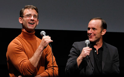 Clark Gregg and Chuck Palahniuk at event of Choke (2008)