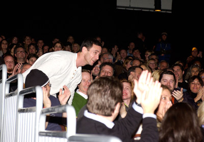 Chuck Palahniuk at event of Choke (2008)