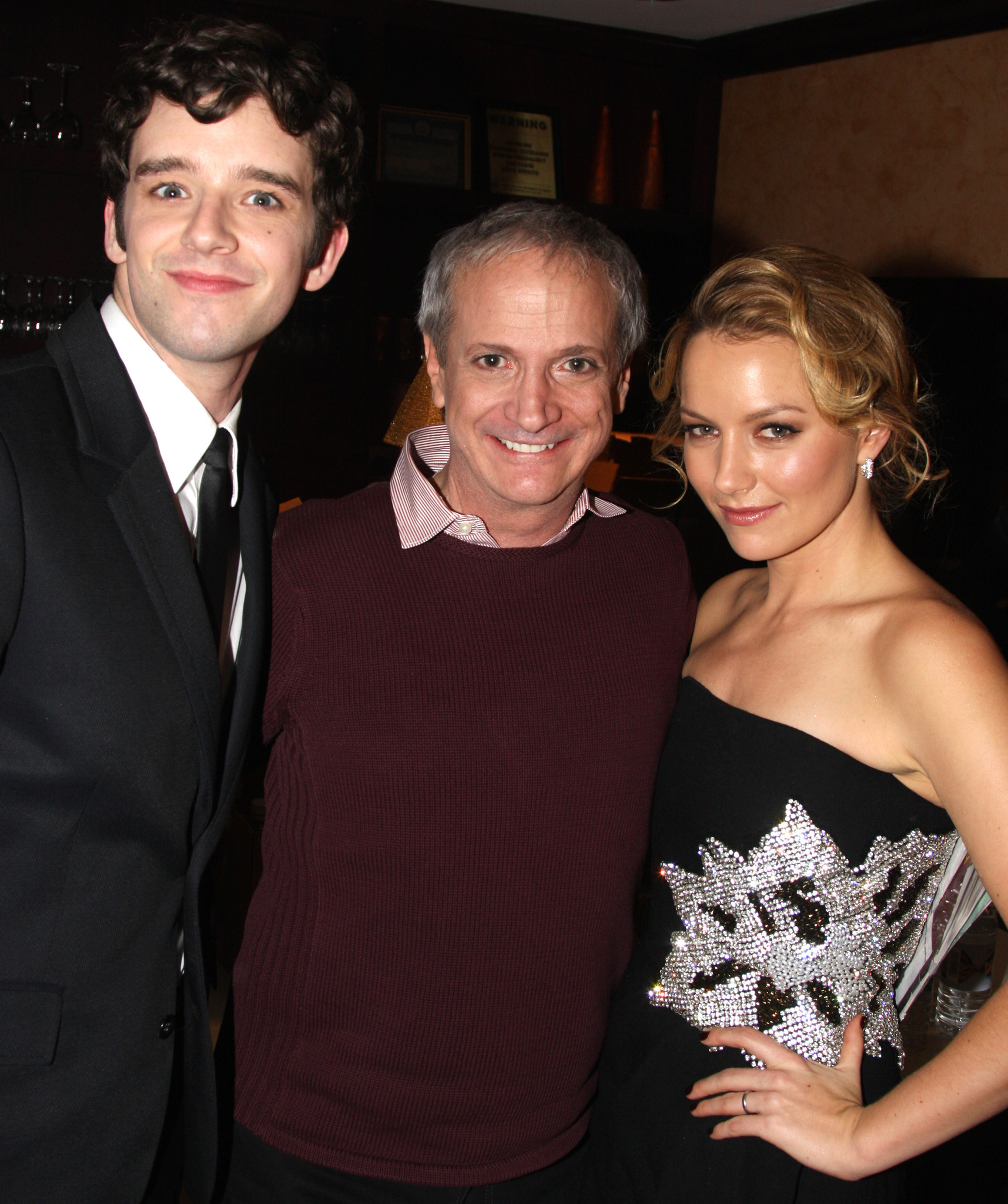 Ron Palillo, Becki Newton and Michael Urie