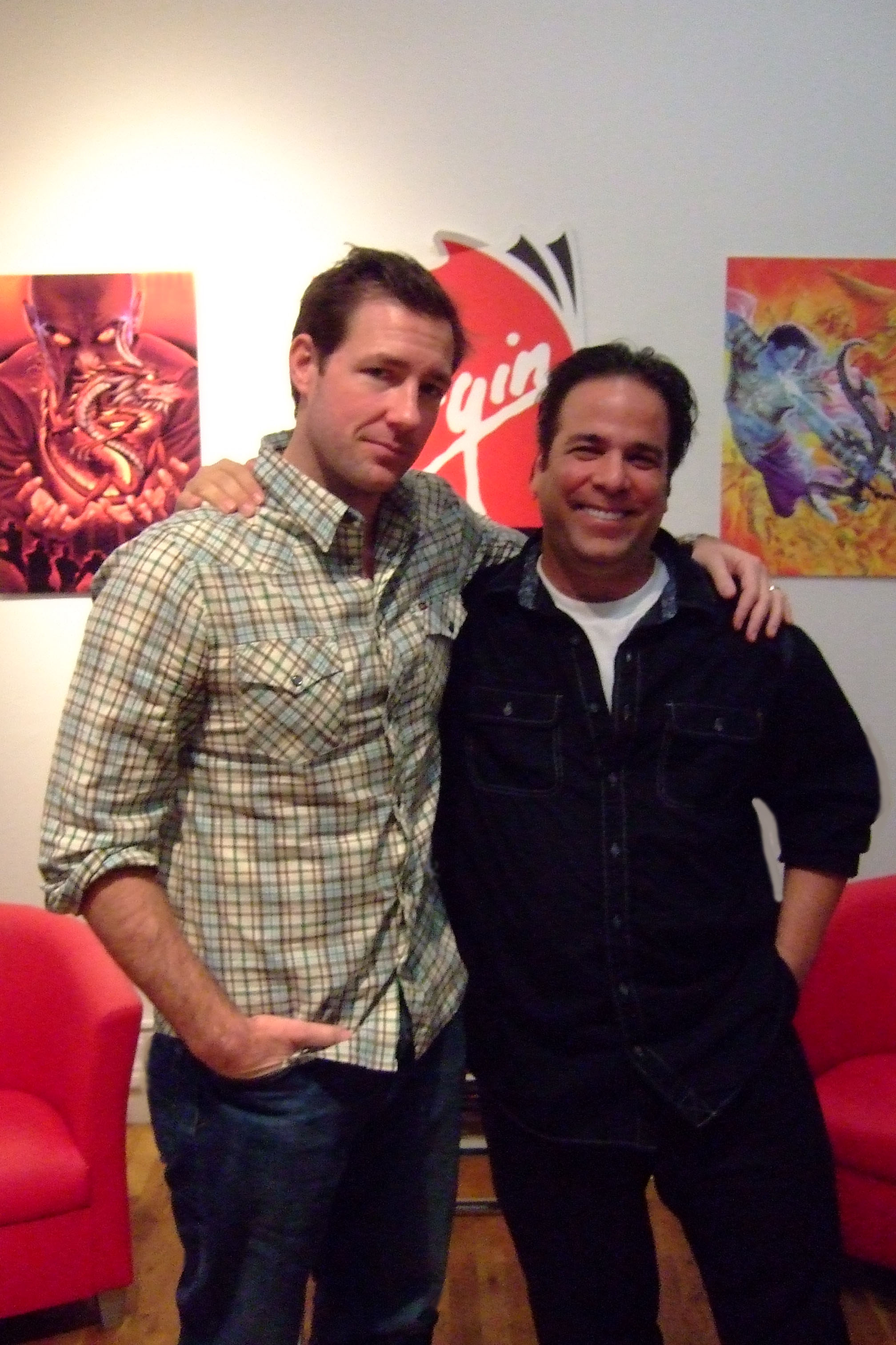 Ed Burns and Jimmy Palmiotti