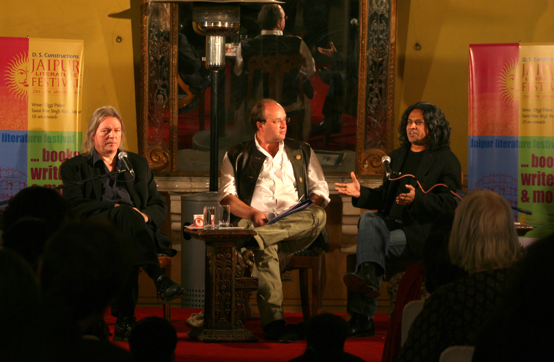 Christopher Hampton, William Dalrymple & Pan Nalin head the panel at Jaipur Literature Festival