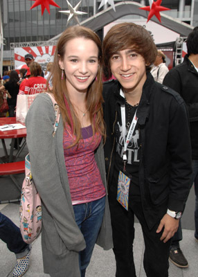 Kay Panabaker and Vincent Martella