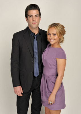Hayden Panettiere and Zachary Quinto