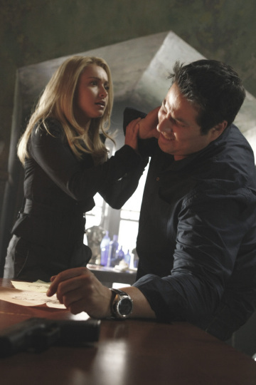 Still of Greg Grunberg and Hayden Panettiere in Herojai (2006)