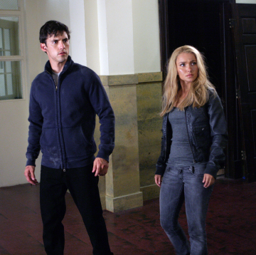 Still of Hayden Panettiere and Milo Ventimiglia in Herojai (2006)