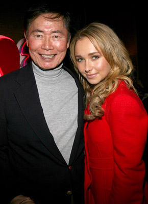 George Takei and Hayden Panettiere